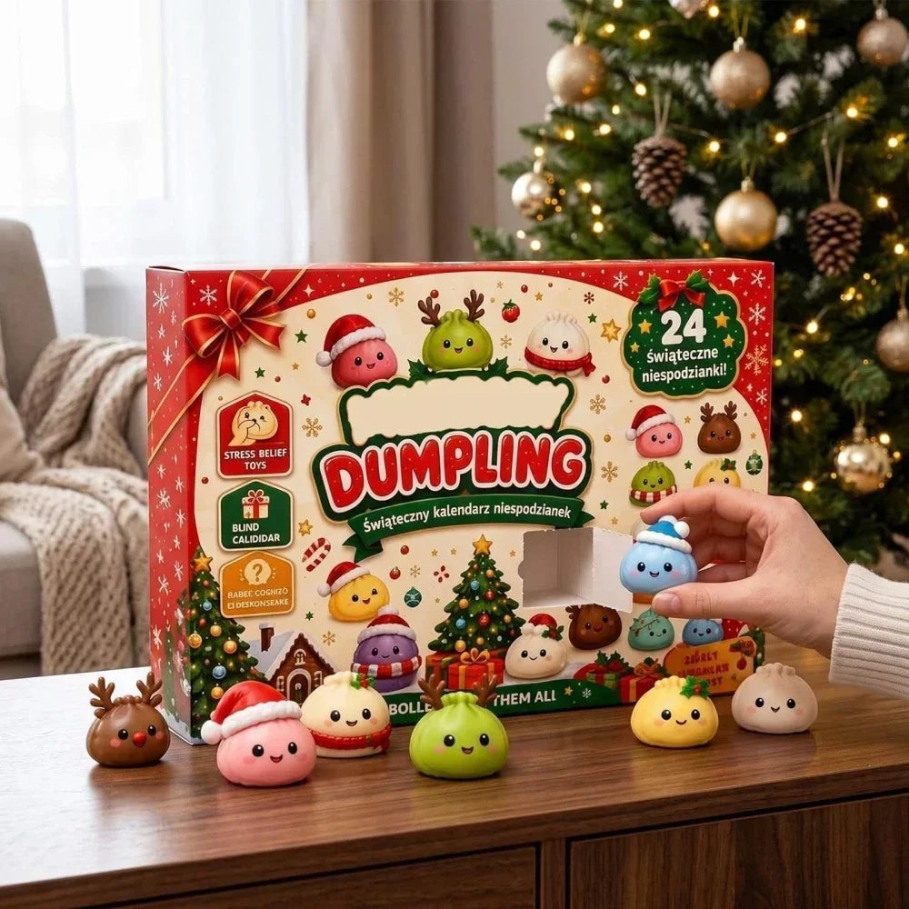 Squishy Calendrier de l'Avent de Noël 2026