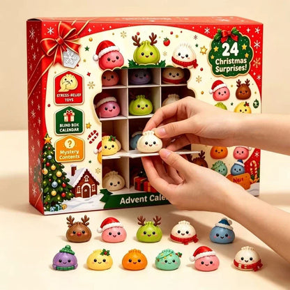 Squishy Calendrier de l'Avent de Noël 2026